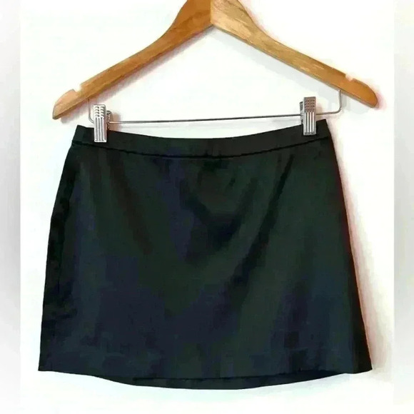 Vintage Forever 21 Women’s Black Straight Grunge Punk Goth Mini Skirt Small - Picture 1 of 13